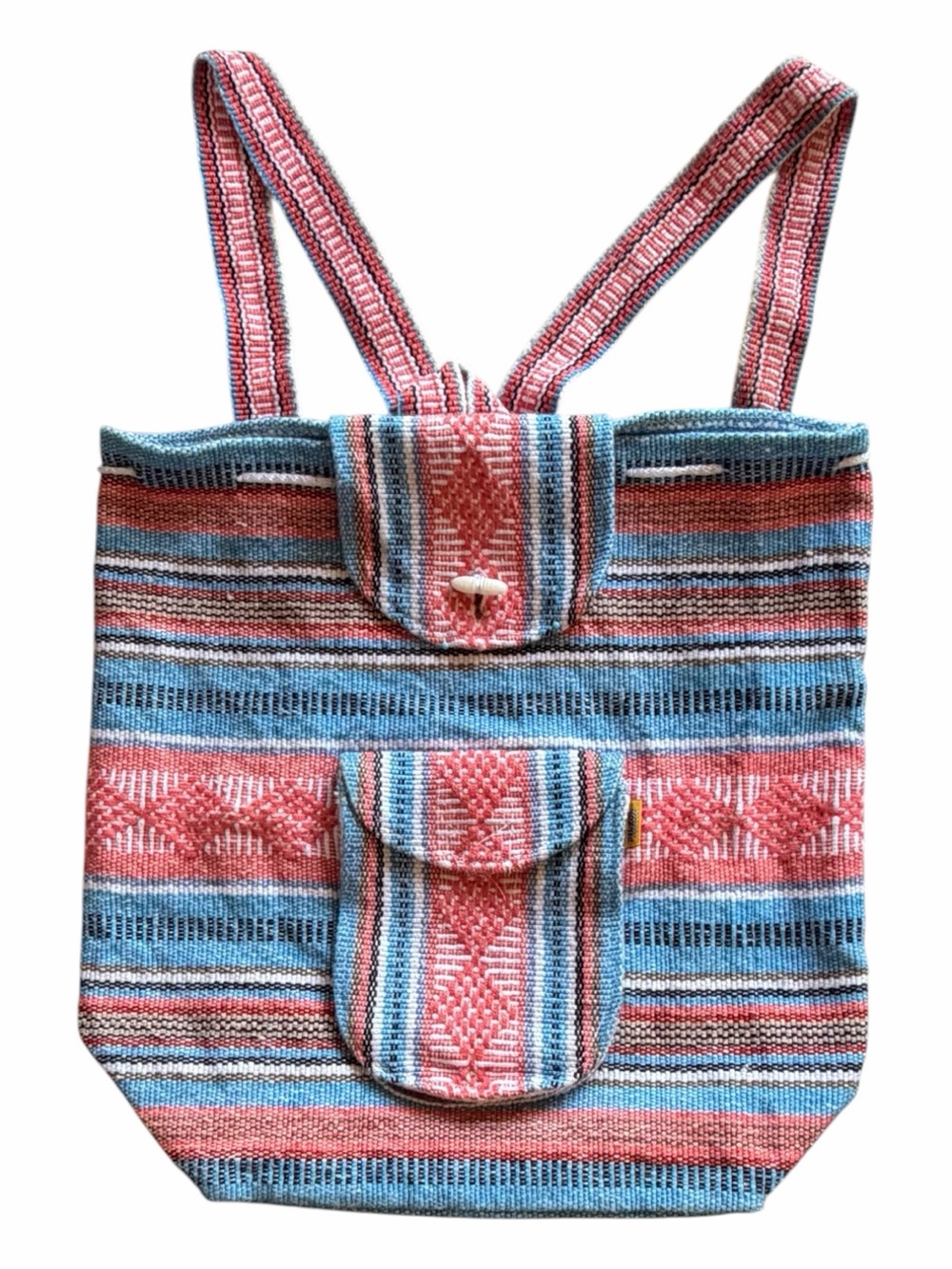 Pinzón Mexico Woven Backpack Southwestern Boho